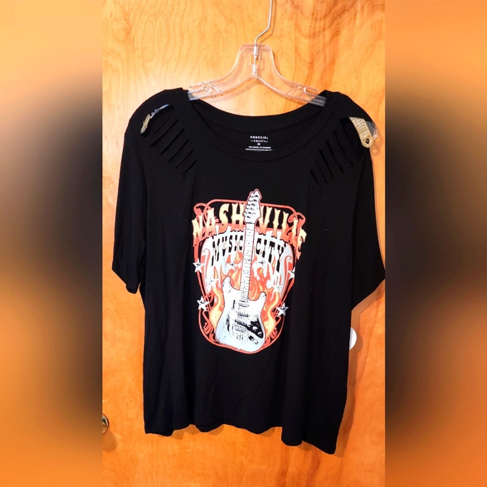 Distressed Nashville shirt